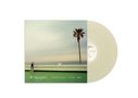 Text: "everything I ever saw", "the menzingers". Eine Schallplatte mit einem Cover, das eine Palme und eine Person am Geländer zeigt., LP