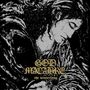 "God Macabre, the winterlong" in dekorativer Schrift. Eine detailreiche, düstere Illustration eines nachdenklichen Gesichts., 2 CDs