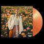 Text: "The Garden", "Ginton", "Woody Trees". Eine Person steht in einem Blumenfeld. Die Platte hat eine orange Farbe., LP