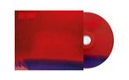 Texte: "STAY LONELY STAY LONELY", "RED SHOES". Rotes CD-Cover mit blauem und rotem Farbverlauf, beiliegende CD., CD