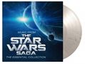 John Williams: Music From The Star Wars Saga - The Essential Collection (180g) (Limited Numbered Edition) (Stormtrooper: White & Black Marbled Vinyl), LP,LP