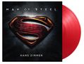 : Man Of Steel (O.S.T.) (180g) (Limited Numbered Edition) (Translucent Red Vinyl), LP,LP