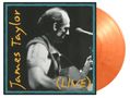 James Taylor: Live (180g) (Limited Numbered Edition) (Orange Marbled Vinyl), LP