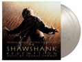 Thomas Newman: The Shawshank Redemption (DT: Die Verurteilten) (180g) (Limited Numbered 30th Anniversary Edition) (Black & White Marbled Vinyl), LP,LP