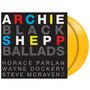 Text: "ARCHIE SHEPP BALLADS. HORACE PARLAN, WAYNE DOCKERY, STEVE MCRAVEN." Gelbe Schallplatten sind sichtbar.