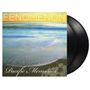 "FENOMENON" oben, "Pacific Memories" und "The Early Tapes" unten, Wellen am Strand, blumiges Design., 2 LPs