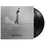 Text: "Incubus - If Not Now, When?" Schwarz-Weiß-Bild eines Seiltänzers am Himmel. Zwei Schallplatten sind sichtbar., 2 LPs
