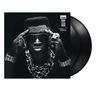 Texte: "TIM DOG", "PENICILLIN ON WAX". Schwarz-Weiß-Foto von Person mit Sonnenbrille und massiven Ketten.