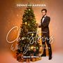 Text: "Dennis van Aarssen", "Christmas When You're Here", "Deluxe Edition". Ein Mann im Anzug steht neben einem Weihnachtsbaum., CD