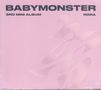 BABYMONSTER 3RD MINI ALBUM CHOOM Jewel Ver.; Albumhüllen, CD-Hülle und Karten in Rosa- und Blautönen., CD