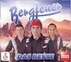 Text: "Bergfeuer", "Das Beste", "3 CD Box", "Melodie Express". Drei Männer vor Bergkulisse.