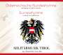 Militärmusik Tirol: Österreichische Bundeshymne/Europahymne, Maxi-CD