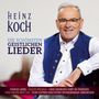 Heinz Koch, die schönsten geistlichen Lieder. Mann in blauer Weste lächelt herzlich., CD