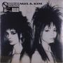 Oben links steht „REISSUED SOUNDS“. In der Mitte „Mel & Kim“ und „F.L.M.“. Zwei Frauen mit vollem Haar, posen seitlich., LP