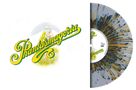 "Phantasmagoria" in verschnörkelter gelber Schrift, daneben eine bunte Vinyl-Schallplatte mit Farbspritzern., LP