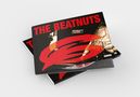"THE BEATNUTS" in Rot, darunter "STREET LEVEL", roter Pinselstrich. Cover einer CD-Verpackung, urbaner Hintergrund.