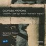 Georges Aperghis: Crosswind für Viola & 4 Saxophone, CD