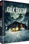 Text: "EINE UNGLAUBLICHE GESCHICHTE", "THE OAK ROOM", "OPEN". Eine Hütte in verschneiter Berglandschaft mit Fußspuren im Schnee., 1 Blu-ray Disc und 1 DVD