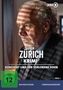 "Der Zürich Krimi: Borchert und der verlorene Sohn" steht oben. Ein ernster Mann im Profil bei Licht und Schatten., DVD