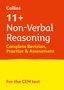 Collins 11+: 11+ Non-Verbal Reasoning Complete Revision, Practice & Assessment for CEM, Buch