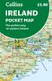 Collins Maps: Ireland Pocket Map, KRT
