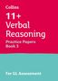 Collins 11: 11+ Verbal Reasoning Practice Papers Book 3, Buch