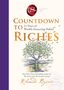 "Countdown to Riches: 21 Days of Wealth-Attracting Habits" in goldener Schrift. Illustration mit Geldbaum., Buch