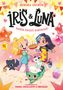 Titel: Iris & Luna: Super Sweet Birthday. Zwei fröhliche Mädchen mit bunten Kleidern, umgeben von süßen Tieren und Sternenballons., Buch