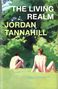 Text: "THE LIVING REALM JORDAN TANNAHILL." Illustration: Zwei nackte Personen sitzen auf Gras, umgeben von Bäumen.