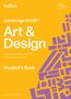 „Collins Cambridge IGCSE™ Art & Design Student's Book von Garry Whitehead.“ Buntes Design mit gelbem Hintergrund., Buch
