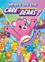 Text "Where are the Care Bears? A Search & Find Book". Illustration vieler bunter, fröhlicher Bären., Buch