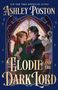 Ashley Poston: "ELODIE AND THE DARK LORD" in goldener Schrift auf lila Hintergrund mit kleinen Sternen., Buch