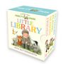 Text: "STORIES FROM PERCY'S PARK LITTLE LIBRARY FRIENDS SEASONS PLAYING OUTDOORS NICK BUTTERWORTH." Illustrationen von Tieren.