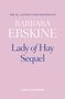 Text: "THE No.1 SUNDAY TIMES BESTSELLER", "BARBARA ERSKINE", "Lady of Hay Sequel", "COVER TO BE REVEALED". Hintergrund in Rosa.