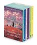 Boxen-Set "The Chrestomanci Collection" von Diana Wynne Jones, zeigt eine Burg in einer fantastischen Landschaft., Buch
