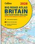 Collins 2028 BIG ROAD ATLAS BRITAIN AND NORTHERN IRELAND. Aktualisierte Karten, 64 Stadtpläne, 10.000 Sehenswürdigkeiten.