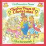 „Twelve Days of Christmas“, „The Berenstain Bears“, „Mike Berenstain“. Illustration von Bärenfamilie mit Weihnachtsaktivitäten., Buch