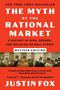 "NEW YORK TIMES BESTSELLER", Titel "THE MYTH OF THE RATIONAL MARKET". Historische Illustration von Männern mit Zylindern., Buch