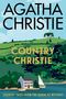 "AGATHA CHRISTIE, COUNTRY CHRISTIE, COUNTRY TALES FROM THE QUEEN OF MYSTERY." Illustration einer Landschaft mit See., Buch