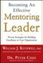 William J Rothwell: Becoming an Effective Mentoring Leader: Proven Strategies for Building Excellence in Your Organization, Buch