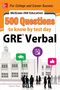 Shannon Reed: McGraw-Hill Education 500 GRE Verbal Questions to Know by Test Day, Buch