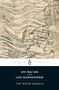 "Shi Nai'an, The Water Margin." Illustration zeigt eine historische Schlachtszene auf Wasser, Männer mit Schildern und Schwertern., Buch