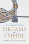 Text: "Carter Vaughn Findley, Dreams of Empire, A History of the Ottomans." 
Eine kunstvolle, verschlungene kalligraphische Illustration., Buch