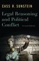 „Legal Reasoning and Political Conflict, Second Edition“ von Cass R. Sunstein. Statue der Justitia vor Gericht.
