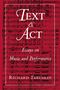 Richard Taruskin: Text and ACT, Buch