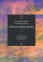 "The Oxford Handbook of Chinese Digital Media", herausgegeben von Carlos Rojas, Yomi Braester, Jinying Li. Bunter, abstrakter Hintergrund., Buch