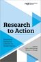 "Research to Action: Structural Racism as a Barrier to Health Equity" steht zentral, mit blauen und grauen Dreiecken.