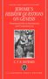 Saint Jerome: Saint Jerome's Hebrew Questions on Genesis, Buch