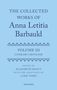 Text: „The Collected Works of Anna Letitia Barbauld, Volume III, Literary Criticism“. Hellblauer Hintergrund, schlichte Schrift., Buch