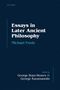 Michael Frede: Essays in Later Ancient Philosophy, Buch